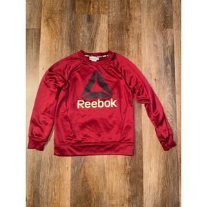 Reebok Kids Red Long Sleeve Crewneck Sweatshirt Size 8‎ medium